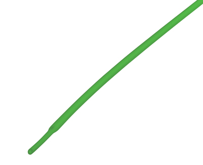 Трубка термоусаживаемая ТУТ нг 1,0/0,5мм, зеленая, упаковка 50 шт. по 1м REXANT