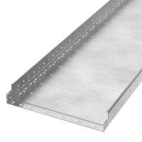 Лоток перфорированный Профи INOX (AISI 304) 600х100x6000 (2,0 мм) (12 м/уп) Промрукав