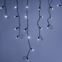 Светодиодная гирлянда ARD-EDGE-CLASSIC-2400x600-BLACK-88LED-MILK-FLASH White (230V, 6W) (Ardecoled, IP65)