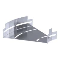 Угол горизонтальный изменяемый 0-45 градусов Стандарт INOX (AISI 316) 200х50 Промрукав