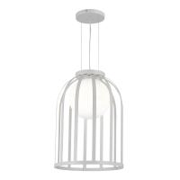 SL6129.503.01 Светильник подвесной ST-Luce Белый/Белый E27 1*60W NORDIC