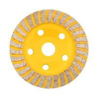 Чашка алмазная шлифовальная Turbo 125х22,2мм KRANZ