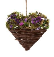 724352 Изделие декоративное Сердце  L25 W8 H25 см