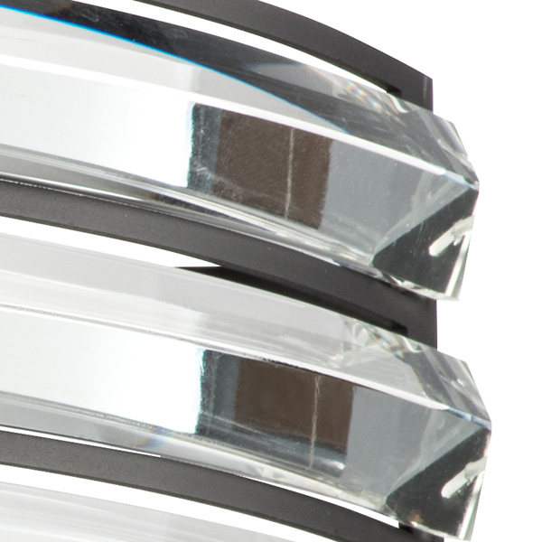 746618 Бра AMERIGO 2х40W E14 УМБРА ПРОЗРАЧНЫЙ