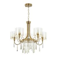 4886/5 HALL ODL_EX23 183 бронзовый/янтарн./металл/стекло Люстра E14 5*40W NICOLE