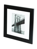 Фоторамка Image Art 611/20х20 пластиковая со стеклом цвет венге