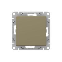 Механизм выключателя, одноклавишный, кнопочный, шампань Эпика EKF