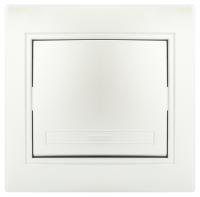 Переключатель Intro Plano 1-108-06 промежуточный, 10А-250В, IP20, СУ, перламутр