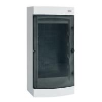 Щит слаботочный навесной "Unix" прозрачная дверь 3 габарит IP41 EKF PROxima