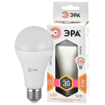 Лампочка светодиодная ЭРА STD LED A65-30W-827-E27 E27 / Е27 30Вт груша теплый белый свет