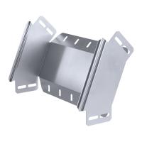 Угол вертикальный внешний 90 градусов Стандарт INOX (AISI 316) 300х80 Промрукав