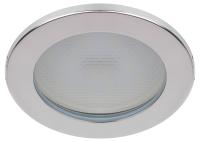 Встраиваемый светильник влагозащищенный ЭРА KL95 CH GX53 IP44 хром