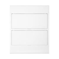 Бокс пластиковый ЩРН-П-24 IP41 белый (белая дверца) KRANZ