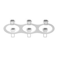 217636 Рамка INTERO 16 Triple ROUND БЕЛЫЙ