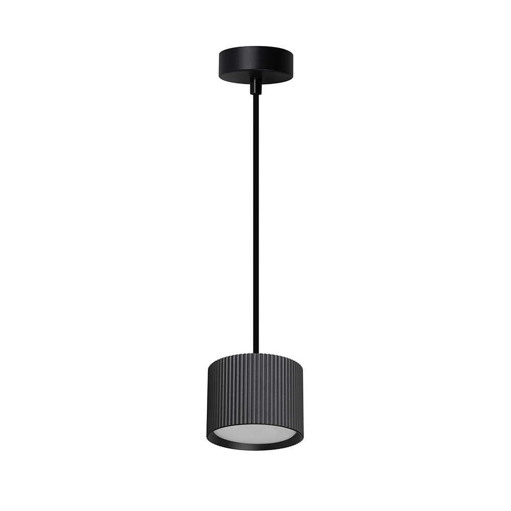 Светильник потолочный Feron Barrel HL4588 ARIA levitation 12W, 230V, GX53, черный, на подвесе 1,7 м FERON HL4588