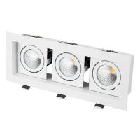 Светильник CL-KARDAN-S260x102-3x9W White (WH, 38 deg) (Arlight, IP20 Металл, 3 года)