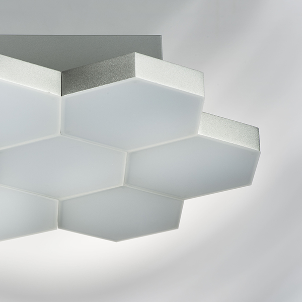 750074 Люстра потол FAVO LED-35W 1680LM Silver 4000K