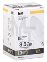 Лампа светодиодная C35 свеча 3.5 Вт 270 Лм 230 В 4000 К E14 IEK