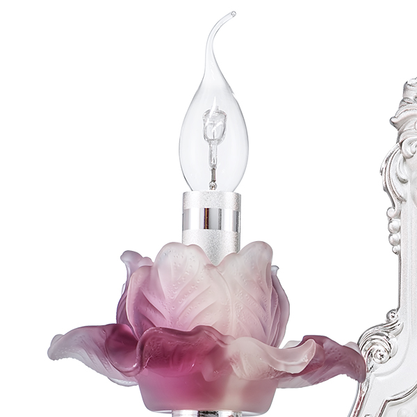 714624 Бра ANEMONE 2x40W E14 Silver