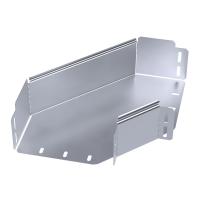 Угол горизонтальный 90 градусов Стандарт INOX (AISI 316) 200х100 Промрукав