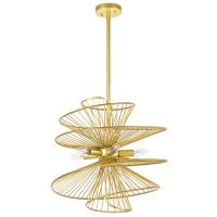 728163 Люстра ZETA 6х40W E14 ЗОЛОТО