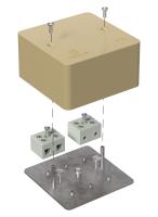 Коробка огнестойкая для кабель-канала 40-0460-FR10.0-4 Е15-Е120 RAL1001 85х85х45 (44 шт/кор) Промрукав