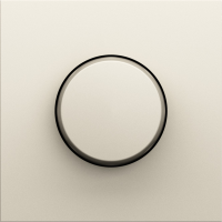 Накладка для светорегулятора поворотного, слоновая кость, серия S08