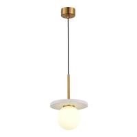 SL1191.353.01 Светильник подвесной ST-Luce Латунь/Латунь, Белый G9 1*5W 4000K NEBULA
