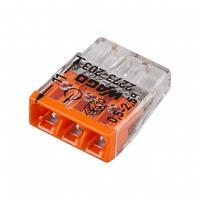 2273-203 Клеммы для распределительных коробок без конт. пасты  3-проводные WAGO