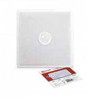 Светильник сд СПБ-2Д-КВАДРАТ 14Вт 4000К 1100Лм 190мм с датчиком белый IN HOME