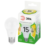 LED A60-15W-830-E27 GL  Лампа светодиодная ЭРА GREEN LINE LED A60-15W-830-E27 GL 15Вт груша теплый свет E27