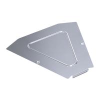 Крышка угла горизонтального 45 градусов Стандарт INOX (AISI 316) 400 Промрукав