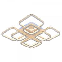 Светодиодная люстра 8010/4+4 WHT 416W+8W RGB