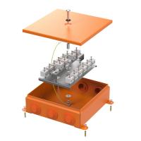 Коробка металлическая огнестойкая 70-0390-FR6.0-32 E15-E120 RAL2004 200x200x65 (4 шт/кор) Промрукав