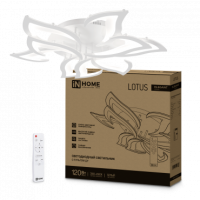 Светильник сд ELEGANT LOTUS 120Вт 230В 3000-6500K 8400Лм 810х700х120мм c пультом ДУ белый IN HOME