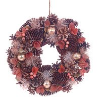 746770 Изделие декоративное Венок   L34 W8 H34 см