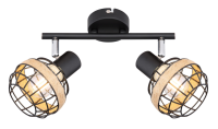 Светильник настенно-потолочный спот Rivoli Fedora 7033-702 2 х E14 40 Вт поворотный
