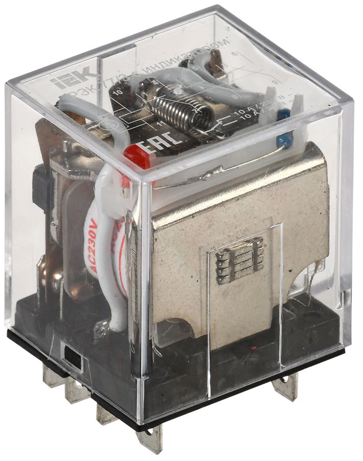 Реле промежуточное РЭК77/3(LY3) с индикацией 10А 230В АC IEK