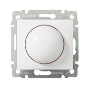 Legrand Valena Бел Светорегулятор поворотный 40-400W для ламп накаливания (вкл поворотом)