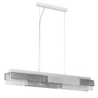 8006/5A MODERNI LN25 164 белый/никель, белый металл/металл Подвесной светильник Е14 5*40W 220V DANA