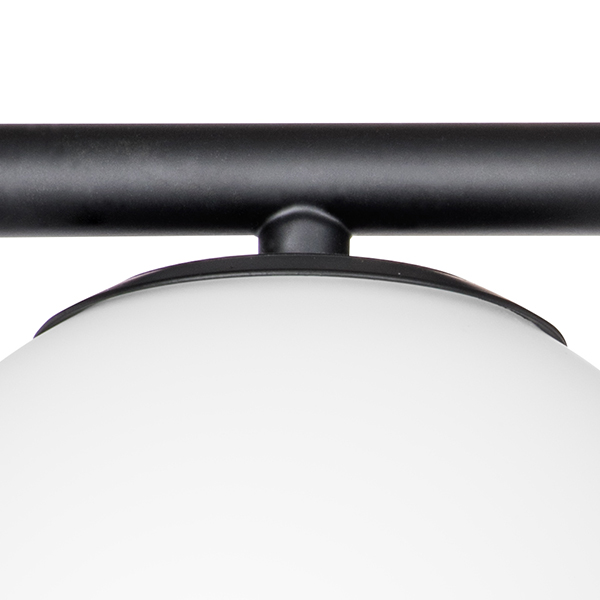 815527 Бра CROCO 2х40W E14 ЧЕРНЫЙ МАТОВЫЙ