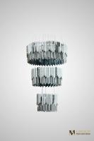 Подвесная люстра AM Group ROBERTO CAVALLI L800+600+400 CH