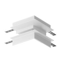 Угловой коннектор внешний S35 встраиваемый белый