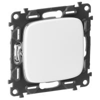 Legrand Valena ALLURE Бел Заглушка с суппортом