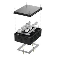 Коробка огнестойкая для о/п 40-0320-FR10.0-16 Е15-Е120 RAL9005 200х150х75 (5 шт/кор) Промрукав