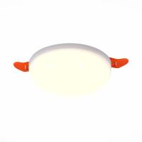 ST700.538.08 Св-к встр. Белый LED 1*8W 3000K 690Lm Ra80 180° IP44 D90xH20 85-265V Встраиваемые светильники