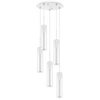 756056 Люстра CILINO 5х40W GU10 MATT WHITE