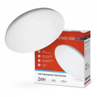 Светильник сд серии DECO 24Вт 230В 6500К 1560Лм 330х55мм НОЧНОЕ НЕБО IN HOME