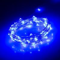 Светодиодная нить WR-5000-12V-Blue (1608, 100LED) (Arlight, IP65)