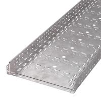 Лоток перфорированный Стандарт HDZ 500х80х3000 (1,0 мм) (6 м/уп) Промрукав
